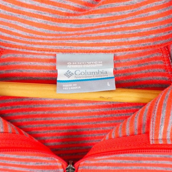 Columbia Omni Wick Half Zip Light Pullover - Picture 3 of 4